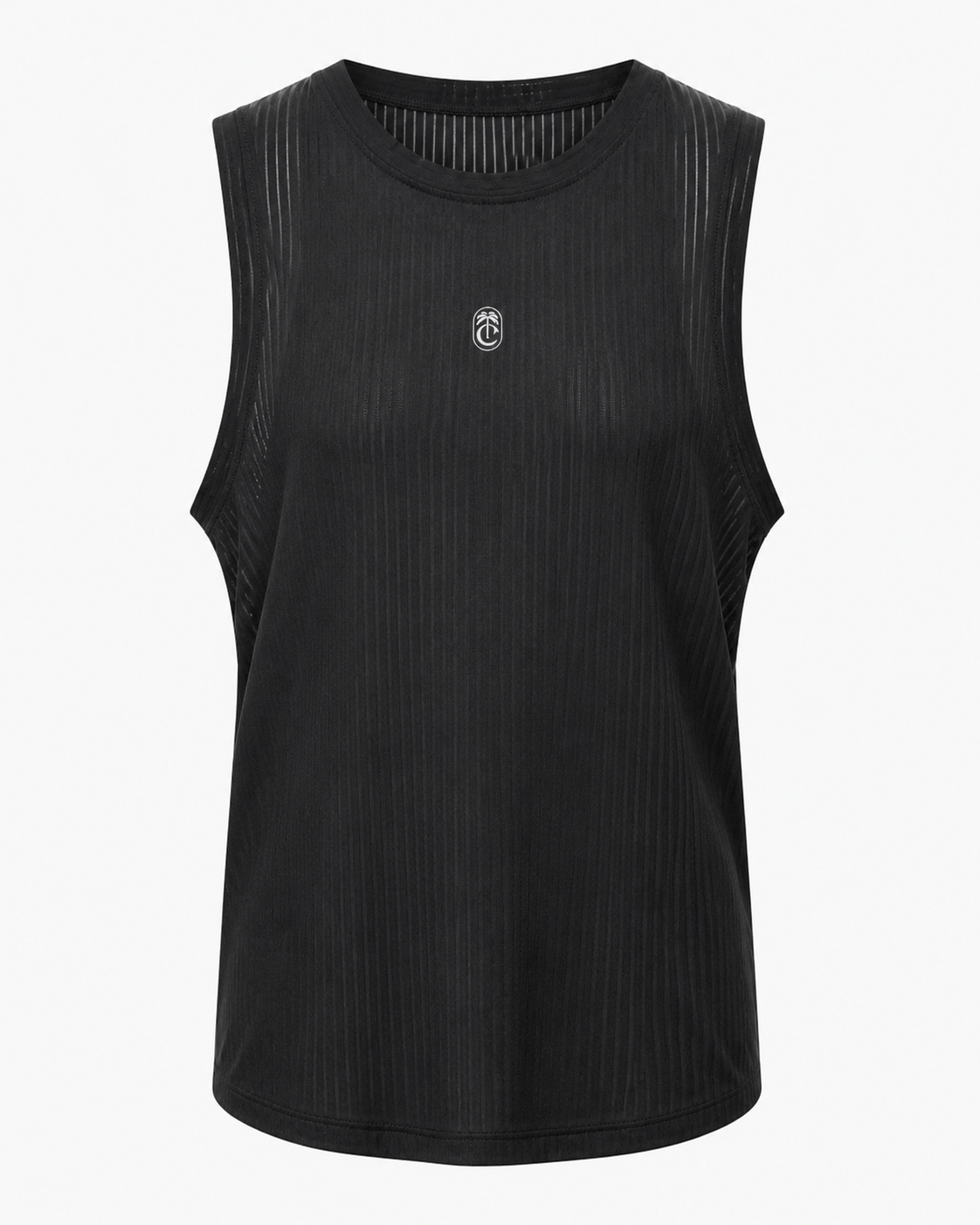 Slice Tank Top Black